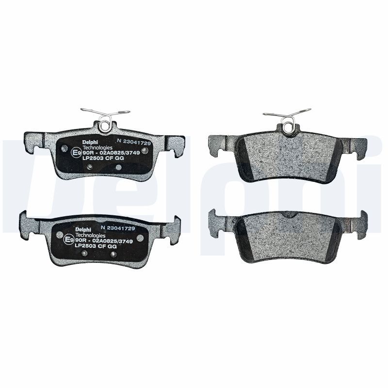 DELPHI LP2503 Brake pad set, disc brake