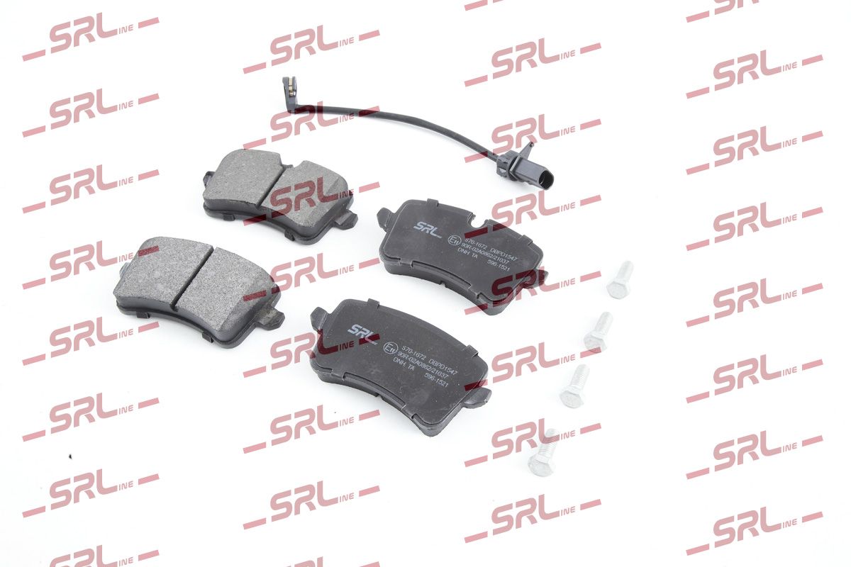 SRLINE S70-1672 Brake pad set, disc brake