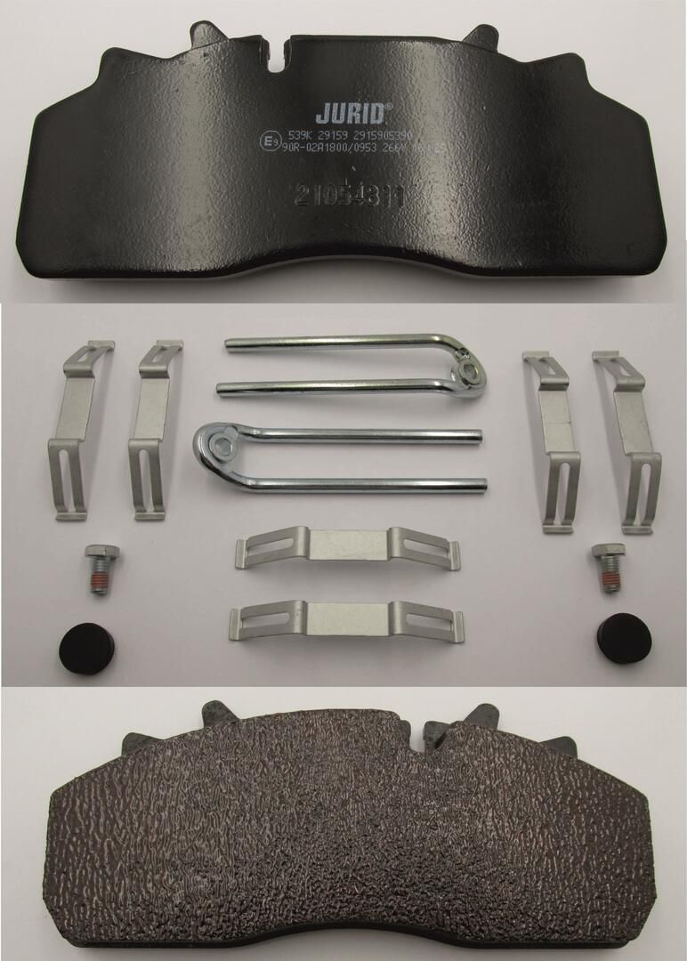 JURID 2915905390 Brake pad set, disc brake