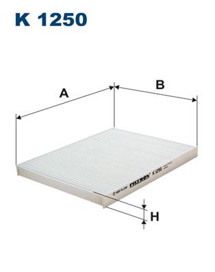 FILTRON K 1250 Filtras, salono oras