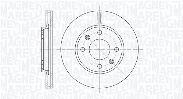 MAGNETI MARELLI 361302040699 Brake disc