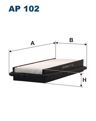 FILTRON AP 102 Oro filtras