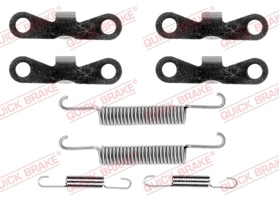 priedų komplektas, stovėjimo stabdžių trinkelės