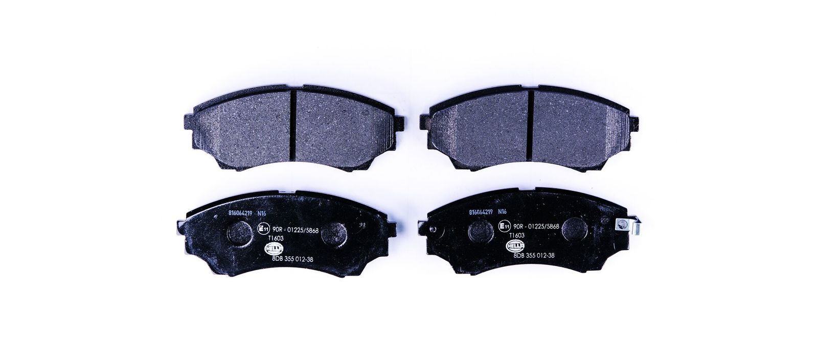 HELLA 8DB 355 012-381 Brake pad set, disc brake