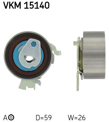 SKF VKM 15140 Tensioner pulley, timing belt