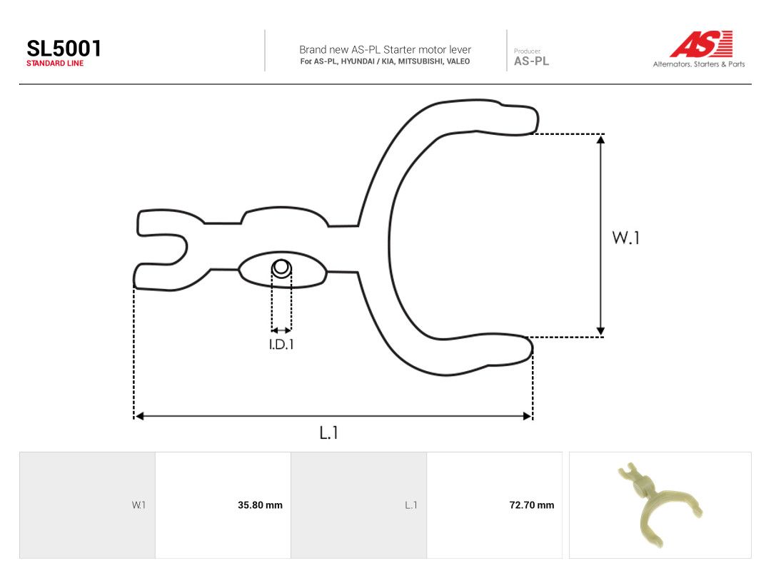 Starter Lever, carburettor-1