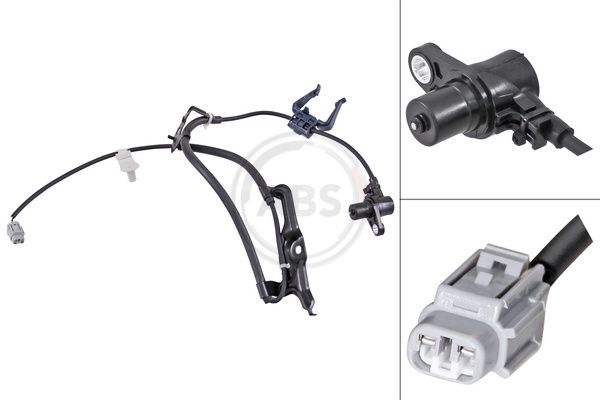 Sensor, wheel speed-main