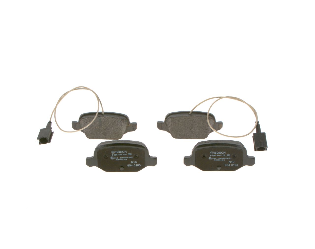 Brake Pad Set, disc brake-main