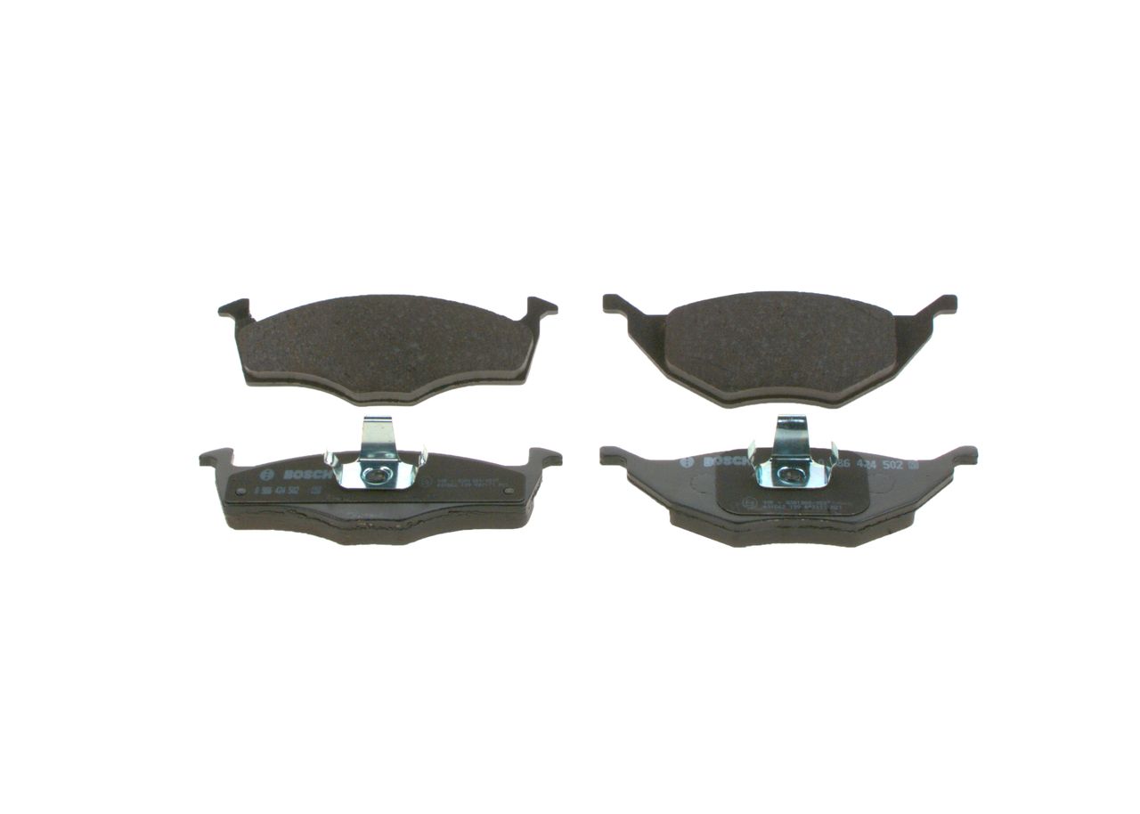 BOSCH 0 986 424 502 Brake pad set, disc brake