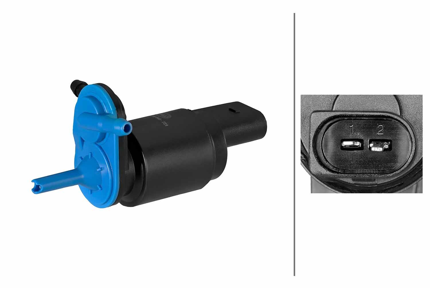 HELLA 8TW 006 848-721 Washer fluid pump, window cleaning