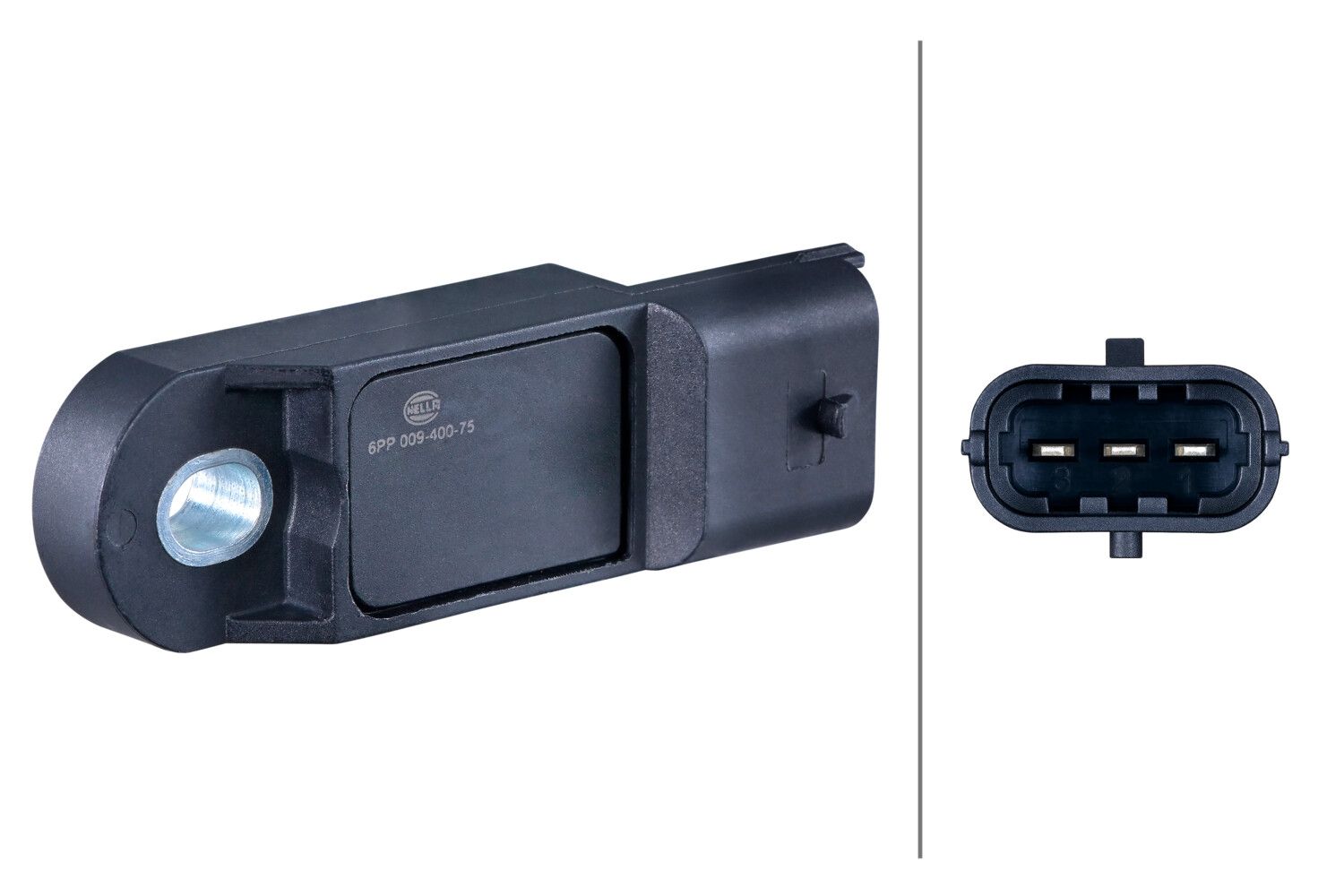 HELLA 6PP 009 400-751 Sensor, boost pressure