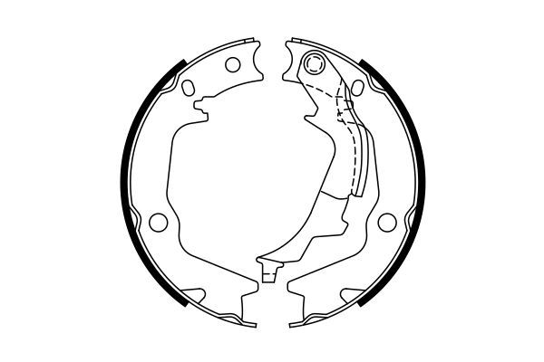 Brake Shoe Set-4