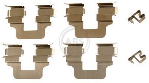 A.B.S. 1245Q Accessory kit, disc brake pad