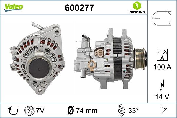 VALEO 600277 Alternator