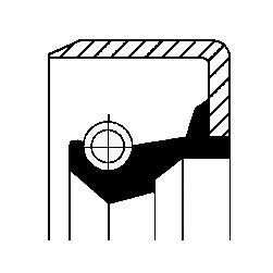 Shaft Seal, manual transmission