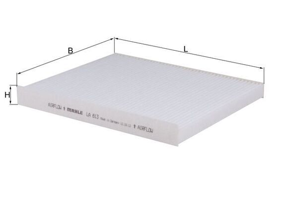 KNECHT LA 813 Filtras, salono oras