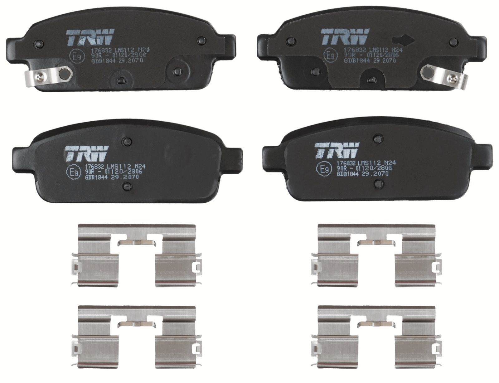 Brake Pad Set, disc brake-1