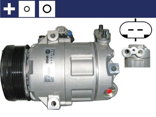 Compressor, air conditioning