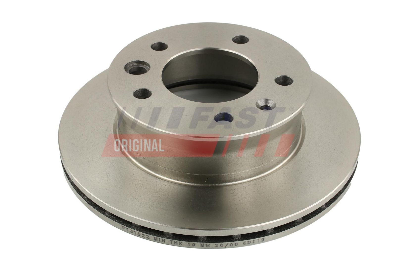 FAST FT31522 Brake disc