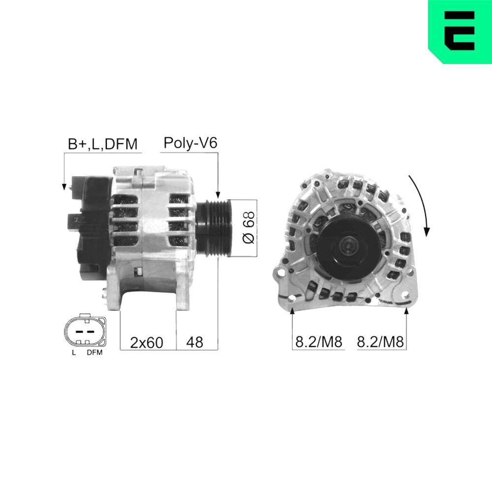 ERA 210605A Alternator