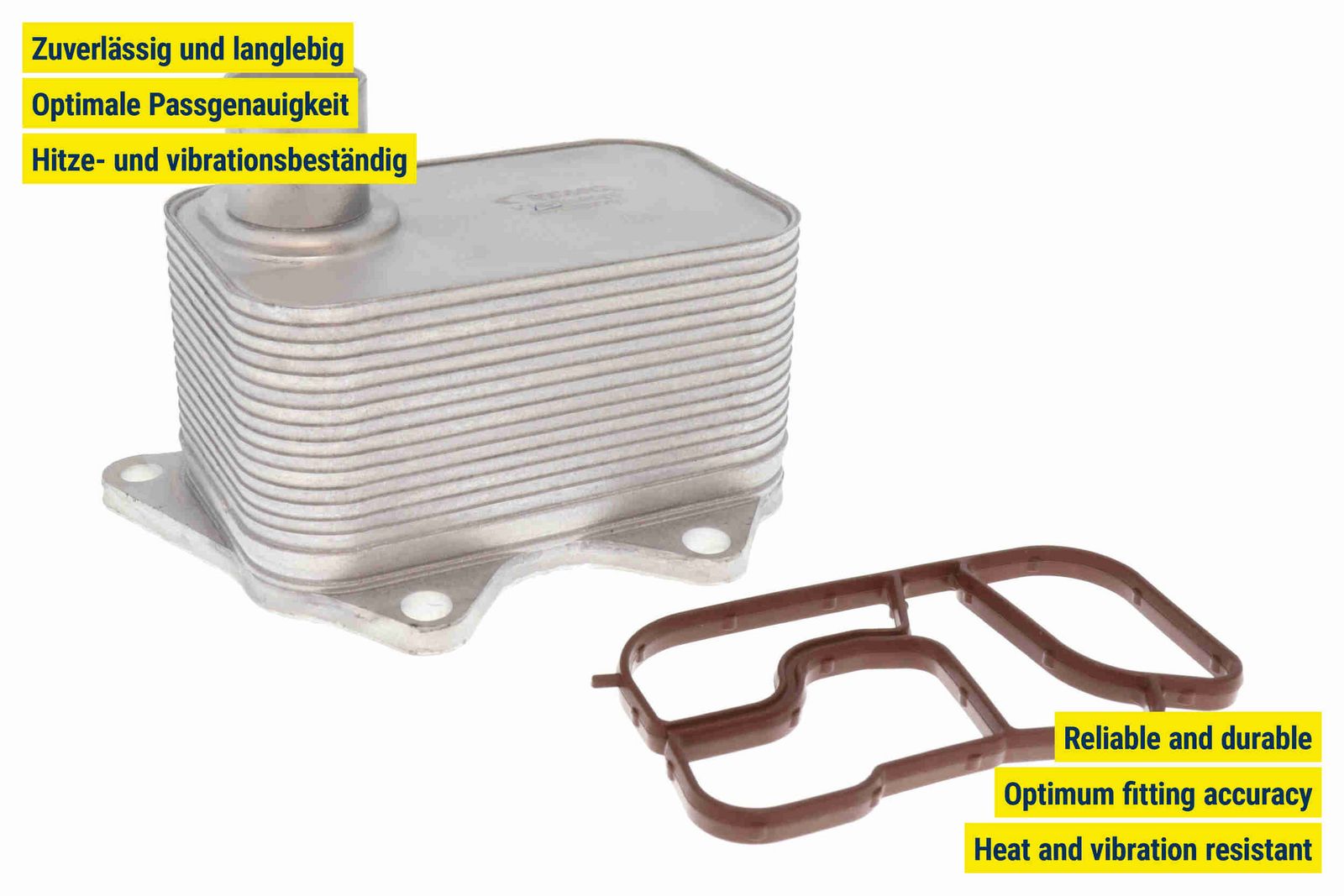 Oil Cooler, engine oil-5