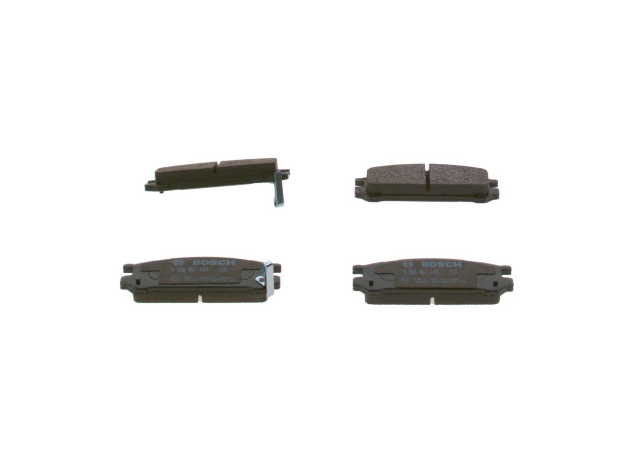 BOSCH 0 986 461 143 Brake pad set, disc brake