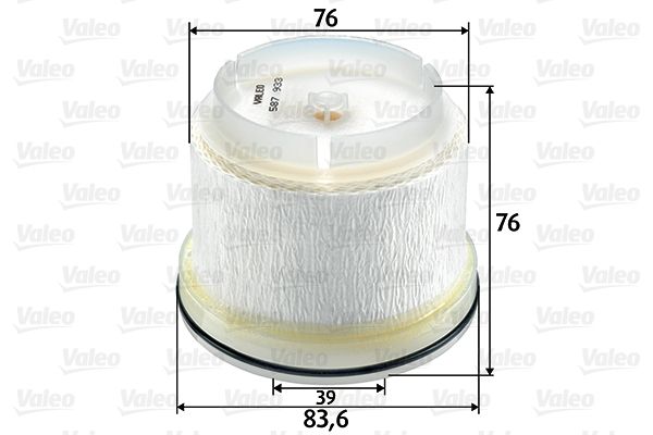 VALEO 587933 Fuel filter
