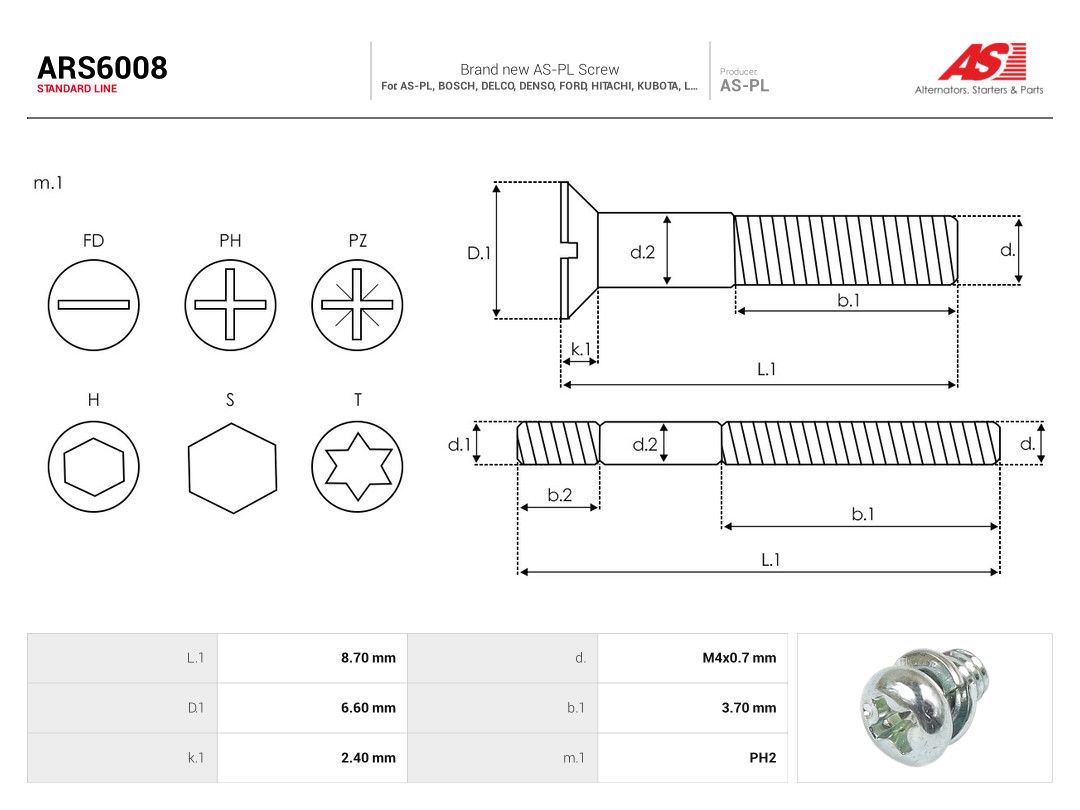 Repair Set, alternator-1