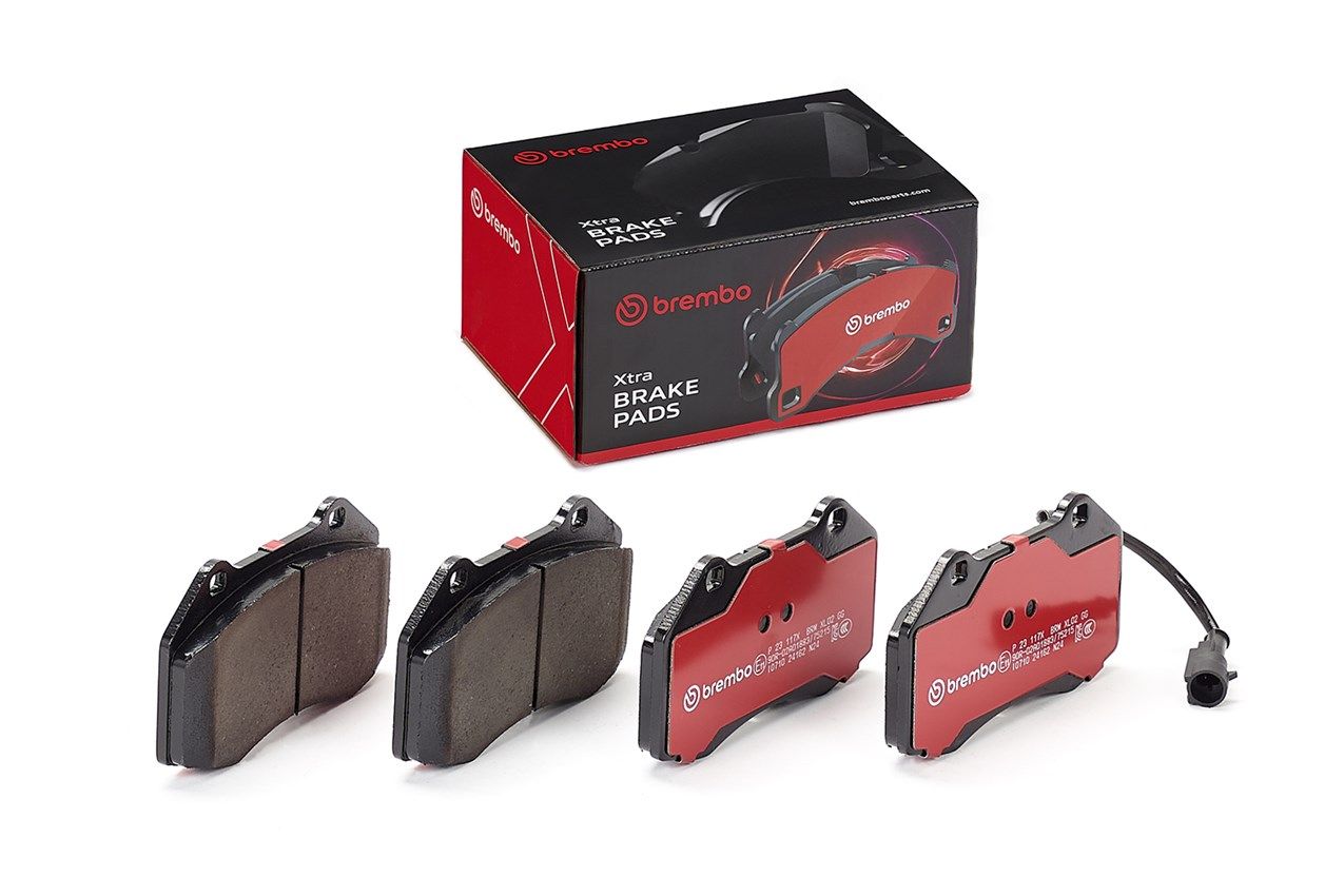 BREMBO P 23 117X Brake pad set, disc brake