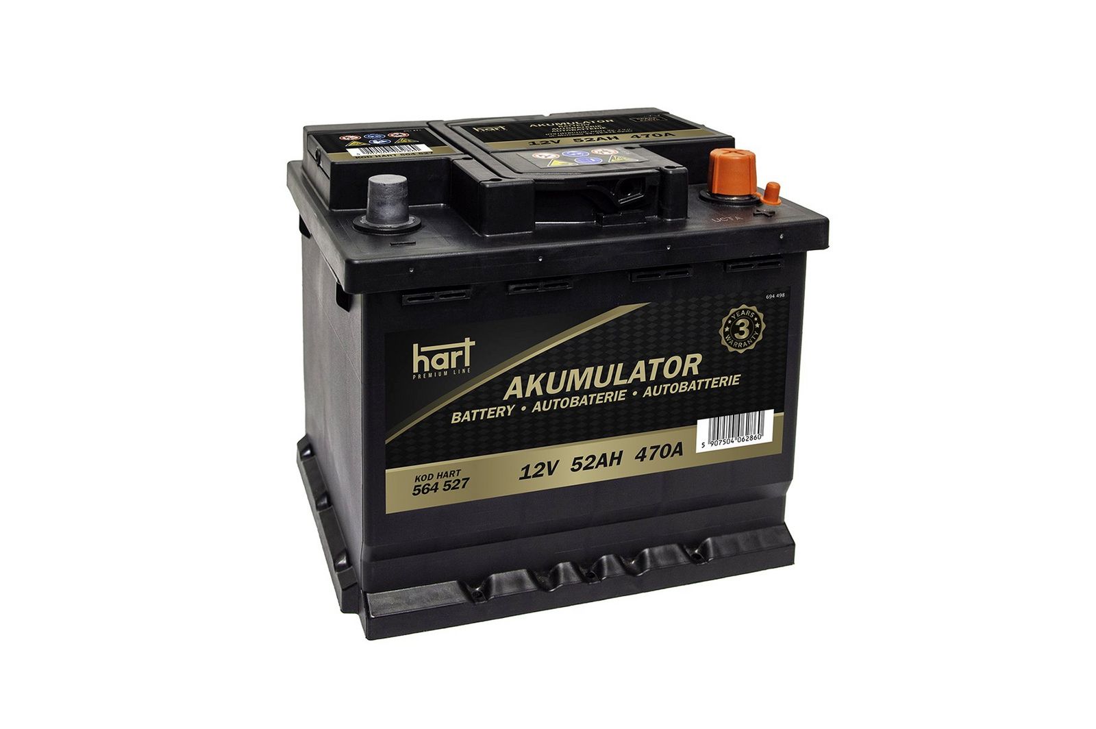 HART 564 527 Starter battery