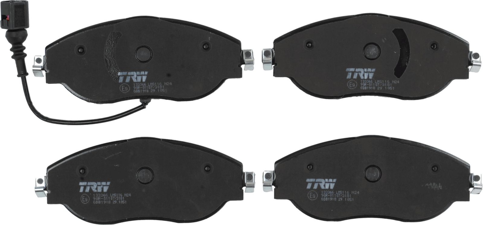 Brake Pad Set, disc brake-1