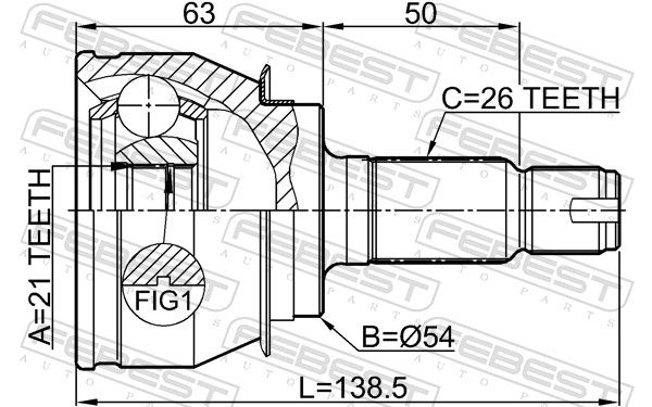 Joint Kit, drive shaft-1