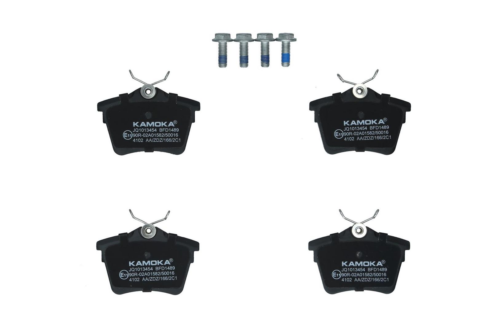 KAMOKA JQ1013454 Brake pad set, disc brake