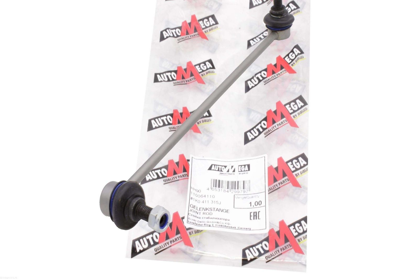 AUTOMEGA 110064110 Link/coupling rod, stabiliser bar