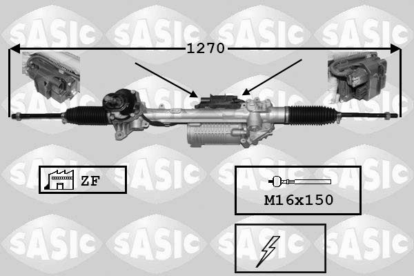 SASIC 7176059 Steering gear