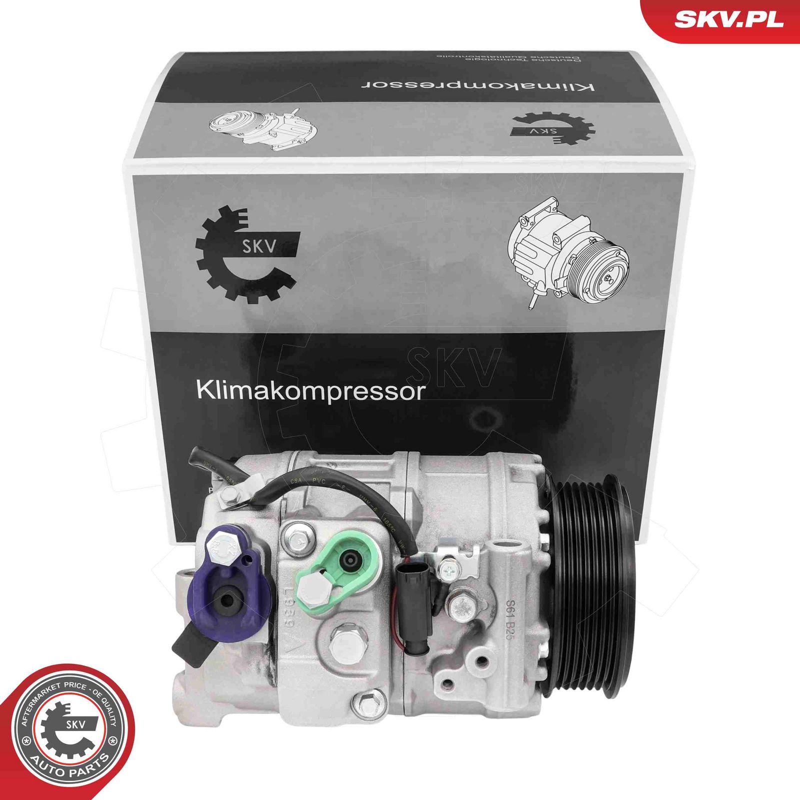ESEN SKV 84SKV008 Compressor, air conditioning