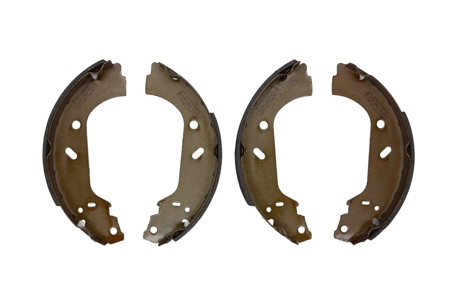KAMOKA JQ202010 Brake shoe set