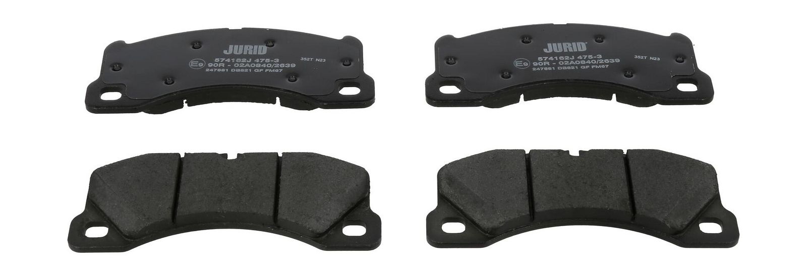 JURID 574162J Brake pad set, disc brake