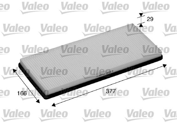 VALEO 698840 Filtras, salono oras