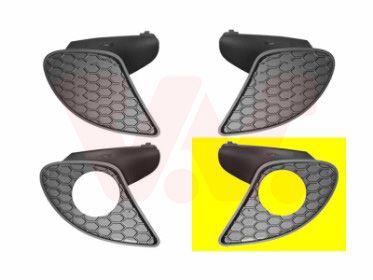 VAN WEZEL 0148593 Ventiliacijos grotelės, buferis