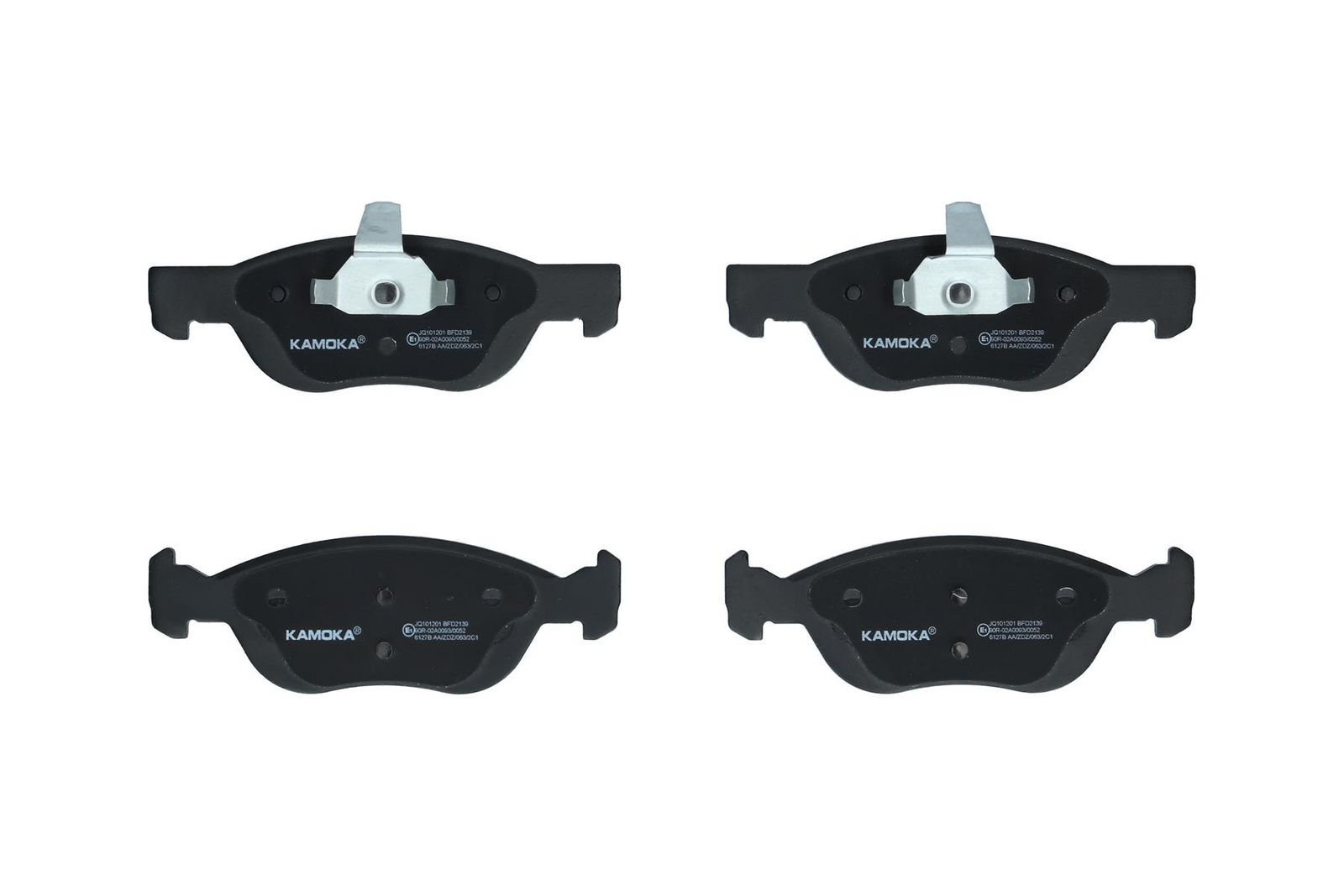 KAMOKA JQ101201 Brake pad set, disc brake