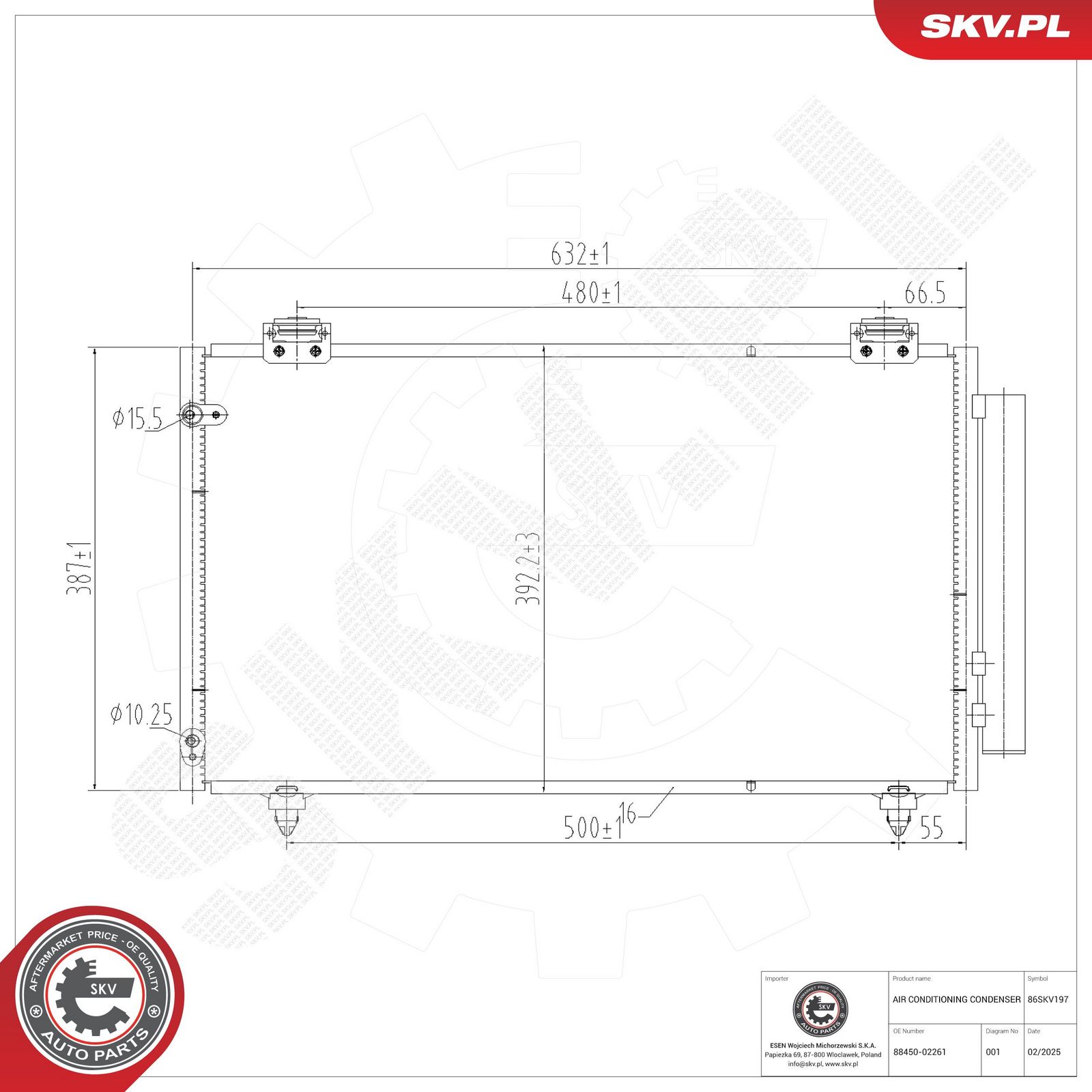 Condenser, air conditioning-4