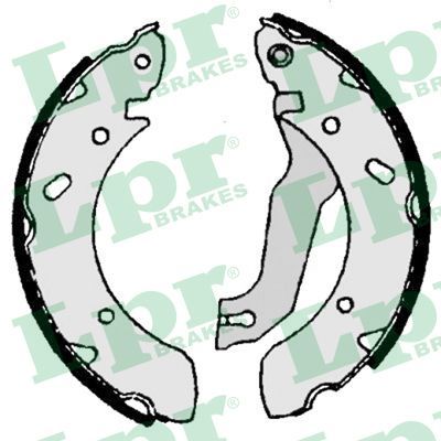 LPR 06990 Brake shoe set