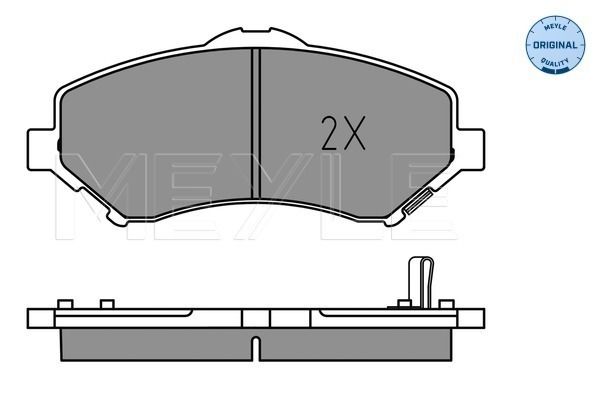 Brake Pad Set, disc brake-1