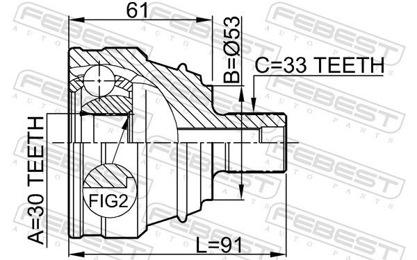 Joint Kit, drive shaft-1
