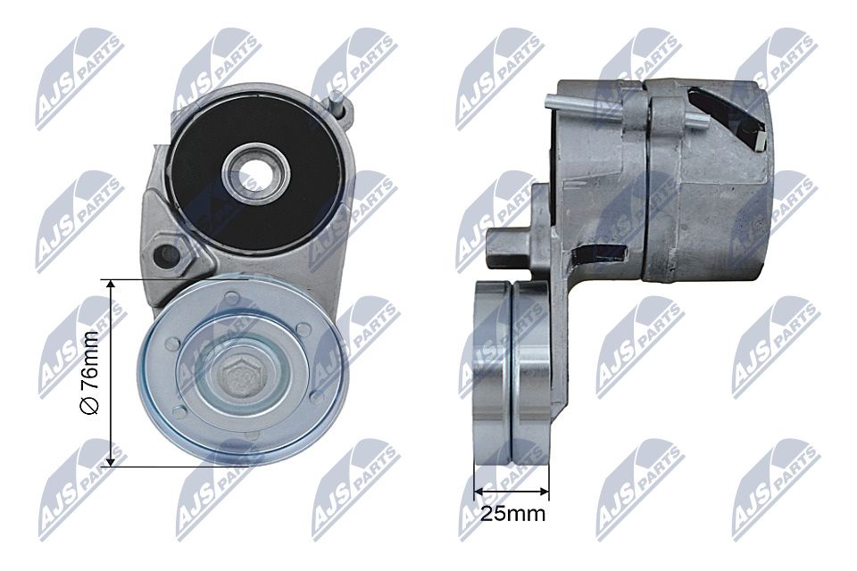 Tensioner Pulley, V-ribbed belt