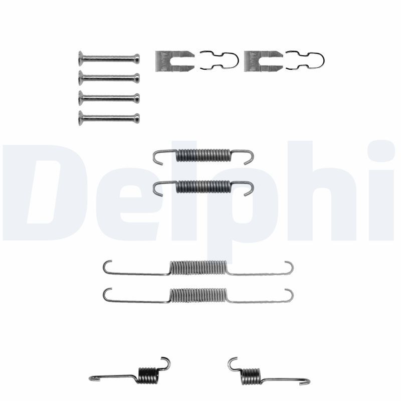 DELPHI LY1238 Accessory kit, brake shoes