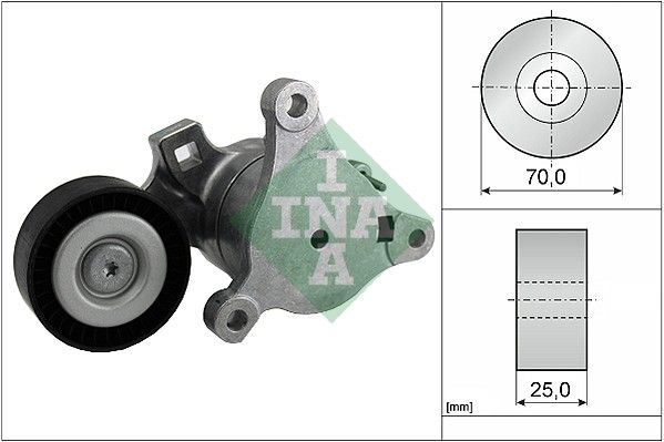 SCHAEFFLER INA 534 0362 10 Belt tensioner, v-ribbed belt