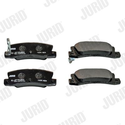 JURID 572182J Stabdžių trinkelių rinkinys, diskinis stabdys