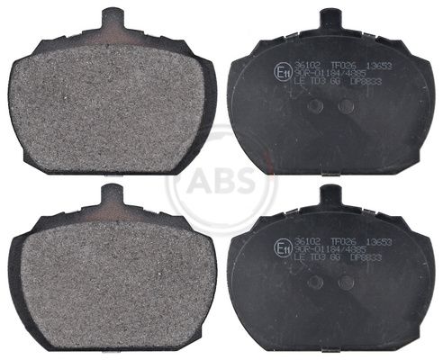 A.B.S. 36102 Brake pad set, disc brake